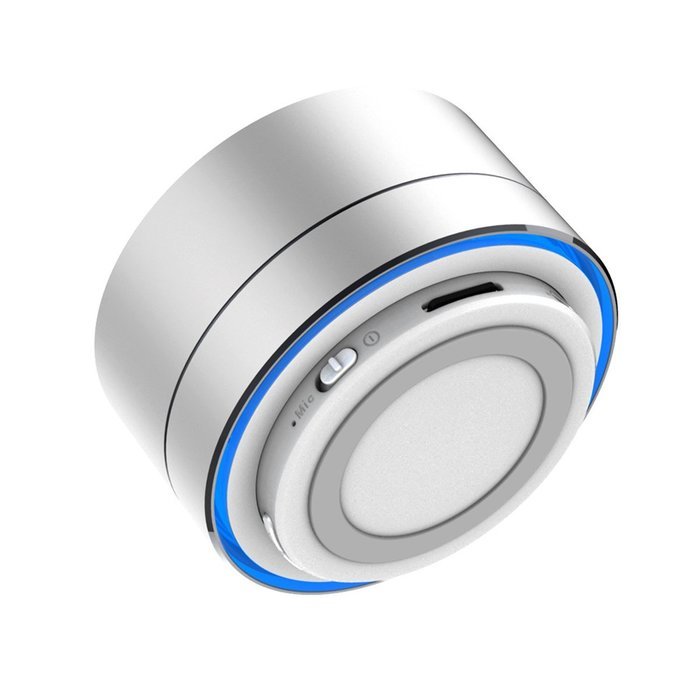 Bluetooth Speakers, Portable Outdoor Wireless Speakers with LED Light Build-in Microphone, Support FM and Hands-free... N15