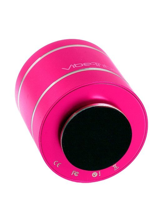 Vibe-Tribe Troll 2.0: 10W Compact Bluetooth Vibration Speaker Magenta N4
