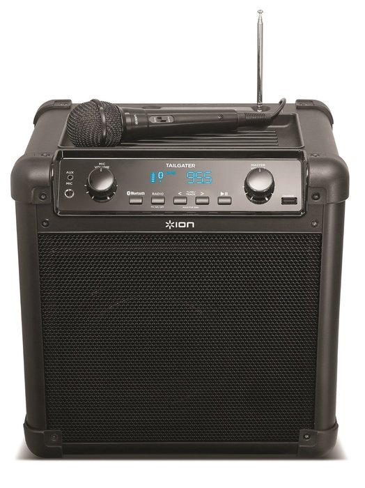 ION Audio Tailgater (iPA77) | Portable Bluetooth PA Speaker with Mic, AM/FM Radio, and USB Charge Port