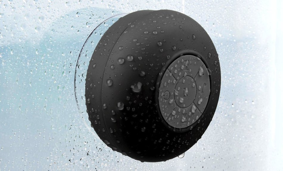 Merkury Innovations Bluetooth Speaker w/ Mic - Black