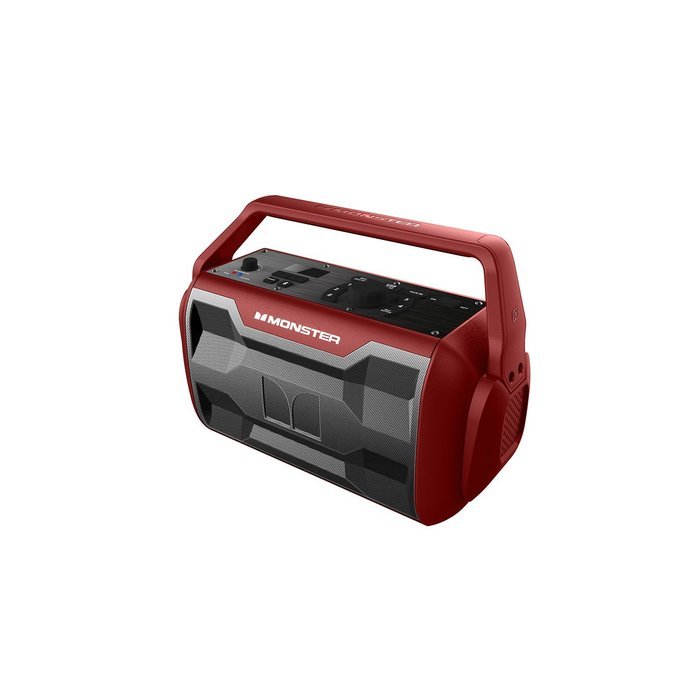 Monster NOMAD Portable Indoor/Outdoor Water Resistant Wireless Speaker - Crimson Red N3