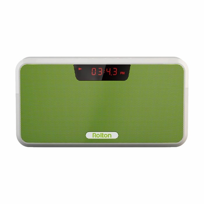 Rolton E300 Multi-functional Portable Wireless Bluetooth Stereo Speaker with Power Bank, FM Radio (Blue) N16
