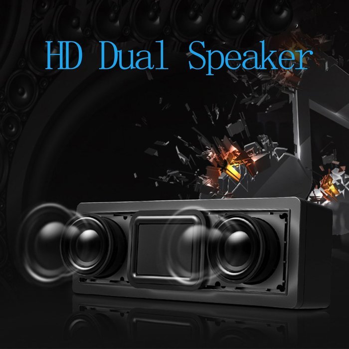 Saking Sansui Portable Wireless Bluetooth Speaker,Dual Driver Speakerphone,High Definition Audio,Built-in Microphone... N2