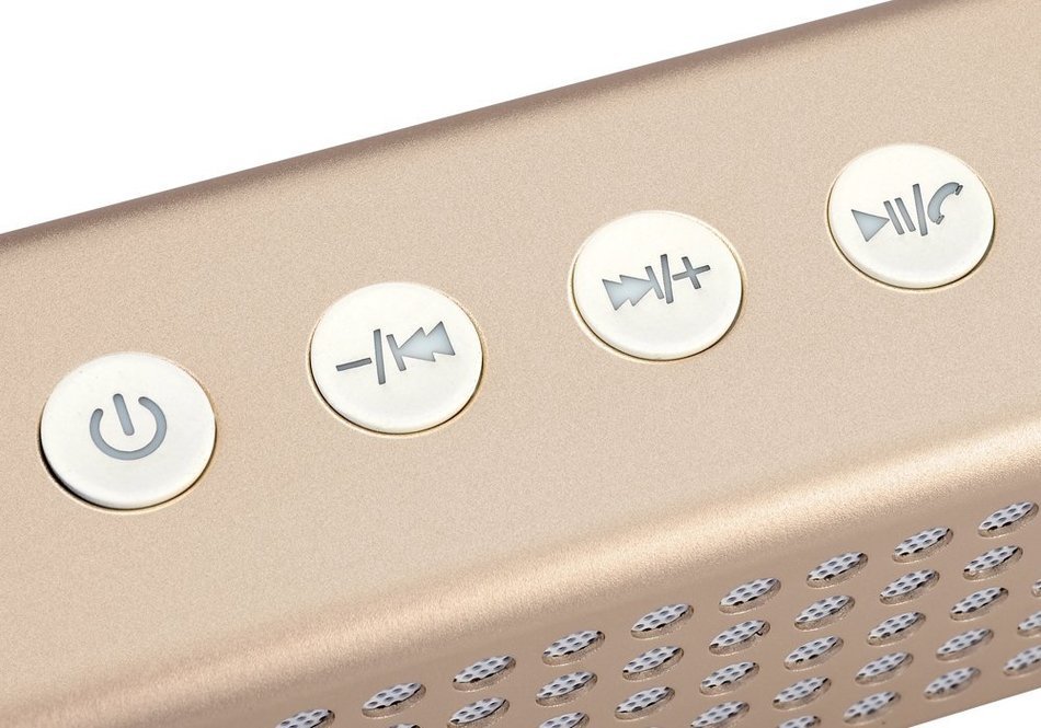 20 Watt Bluetooth Speaker + Power Bank - 4400mAh Battery, Bluetooth 2.1+EDR, Hands Free, Micro SD Card Slot, Aux... N4