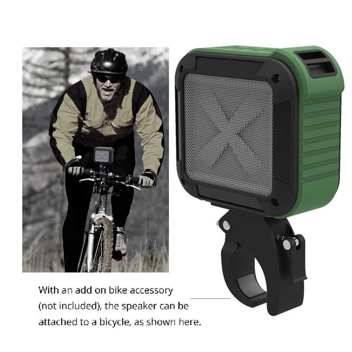Outdoor Bluetooth Speaker, GLL Waterproof Shower Wireless Speaker, Shockproof Dustproof Portable Bluetooth Speaker... N4