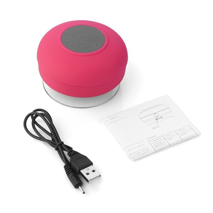 Loveboat Mini Water Resistant Bluetooth 3.0 Shower Speaker Handsfree Wireless Portable Speakerphone with Suction... N13