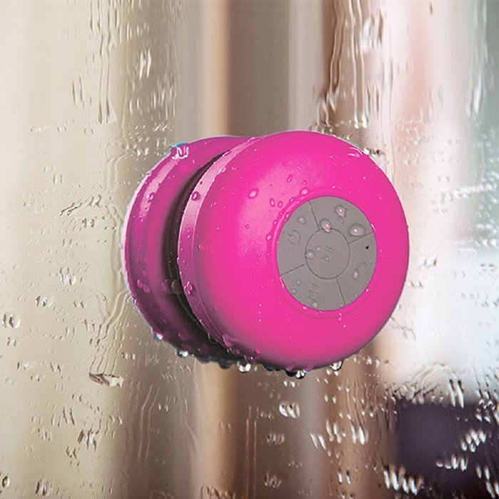 Loveboat Mini Water Resistant Bluetooth 3.0 Shower Speaker Handsfree Wireless Portable Speakerphone with Suction... N14