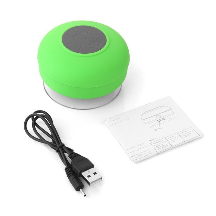 Loveboat Mini Water Resistant Bluetooth 3.0 Shower Speaker Handsfree Wireless Portable Speakerphone with Suction... N22