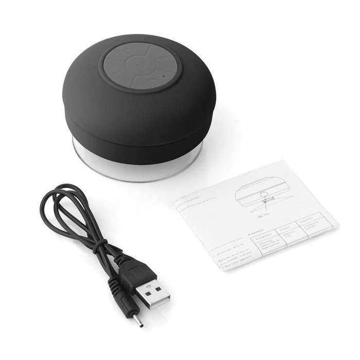Loveboat Mini Water Resistant Bluetooth 3.0 Shower Speaker Handsfree Wireless Portable Speakerphone with Suction... N31