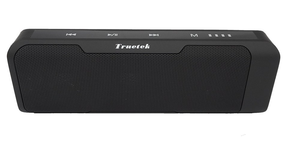Truetek Products High Quality Bluetooth Speaker - 6 Watt 2.1 Sound-Modified Clear Voice Prompts for Each Function...