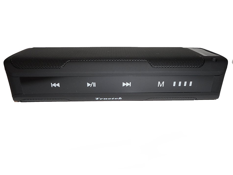 Truetek Products High Quality Bluetooth Speaker - 6 Watt 2.1 Sound-Modified Clear Voice Prompts for Each Function... N3