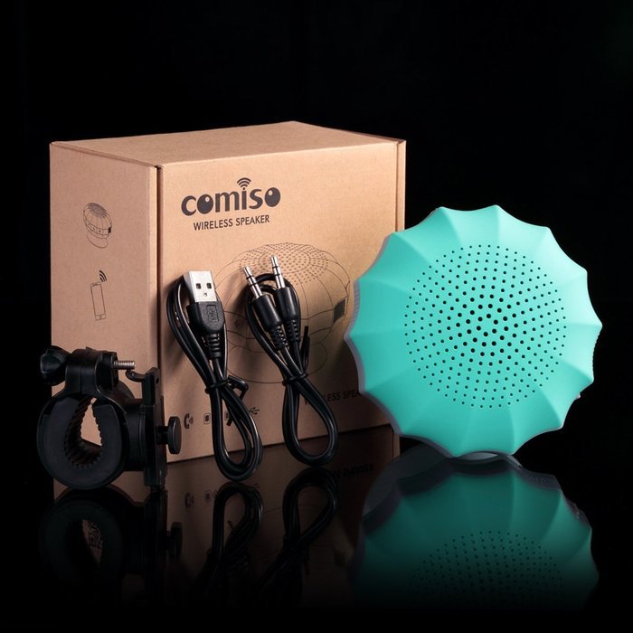 Bluetooth Speakers, COMISO Waterproof Portable Bluetooth Wireless Sport Speaker, 5W Drivers Loud Speakers Up to... N8