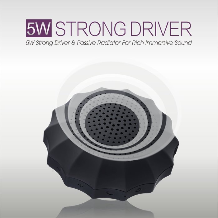 Bluetooth Speakers, COMISO Waterproof Portable Bluetooth Wireless Sport Speaker, 5W Drivers Loud Speakers Up to... N13
