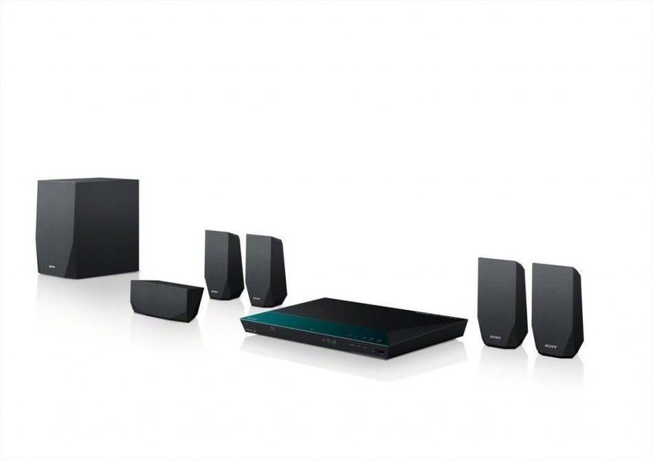 Sony 5.1 Channel 800 Watts 3D Blu-ray DVD Surround Sound Home Theater System with Full HD 1080p, Built-in Wi-Fi... N2