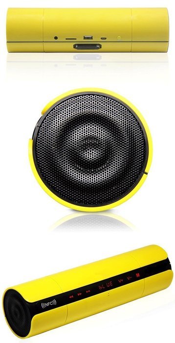 Aberobay New Arrival Multifunctional Blaster 3D Surround Sound Bluetooth NFC Speaker Portable Hands-free+3.5 Audio... N10