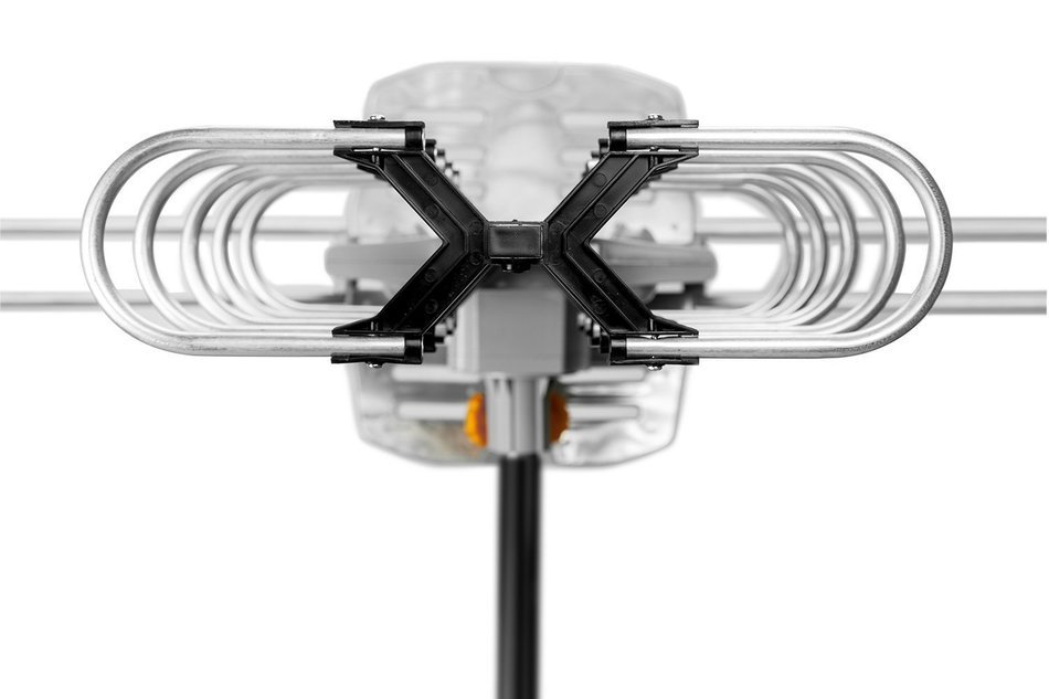 ViewTV Outdoor Amplified Antenna - 150 Miles Range - 360&deg; Rotation - Wireless Remote N2