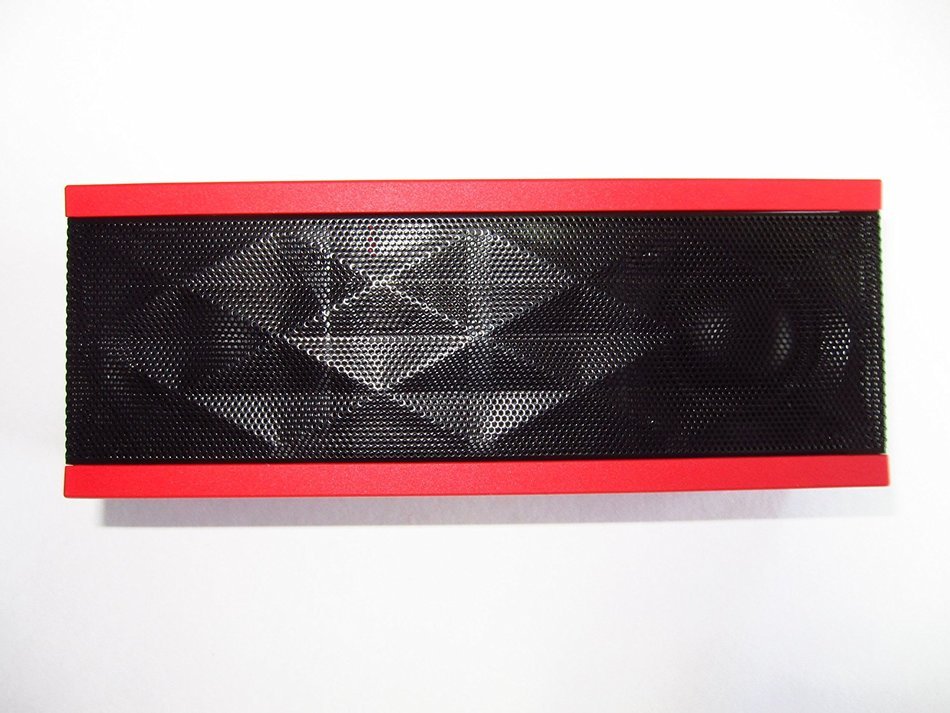 Jawbone - Jambox Wireless Bluetooth Speakerphone - Black/Red