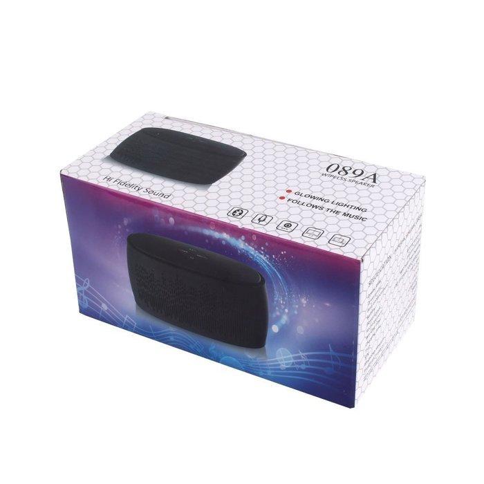 Hannuo Portable Bluetooth Music Speaker Mini Wireless 360 Sound Stereo with TF Car MP3 Player (Black) N7