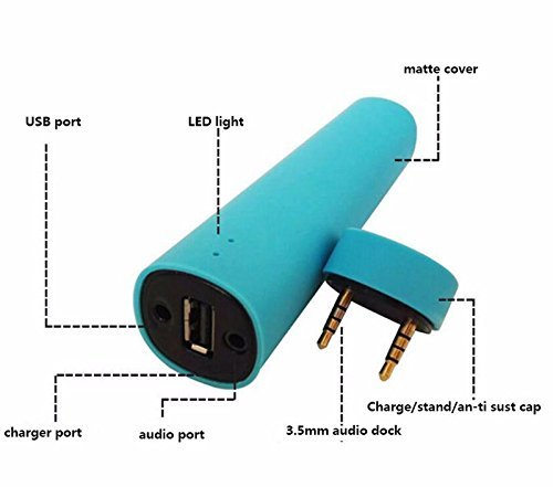 3 in 1 Power Bank 4000mah With Bluetooth Speaker Stereo Subwoofer Outdoor Super Bass Mini Portable Charger Battery N8