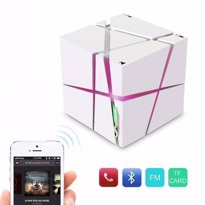Bluetooth Speaker, ELEGIANT Wireless Portable Speaker with Low Harmonic Distortion and Superior Sound, Build-in... N21
