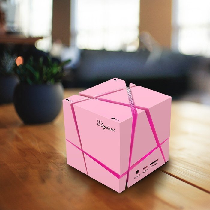 Bluetooth Speaker, ELEGIANT Wireless Portable Speaker with Low Harmonic Distortion and Superior Sound, Build-in... N33