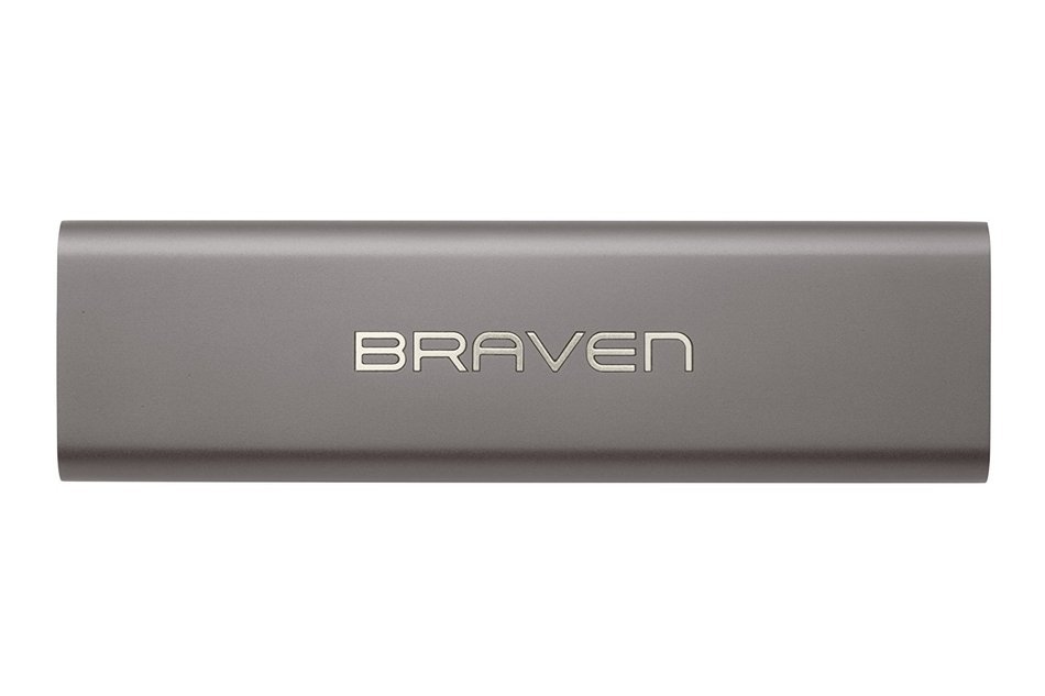 Braven BZ600RBA 600 Wireless Bluetooth Speaker/PowerBank - Retail Packaging - Red N3