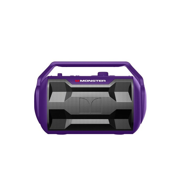 Monster NOMAD Portable Indoor/Outdoor Water Resistant Wireless Speaker - Purple