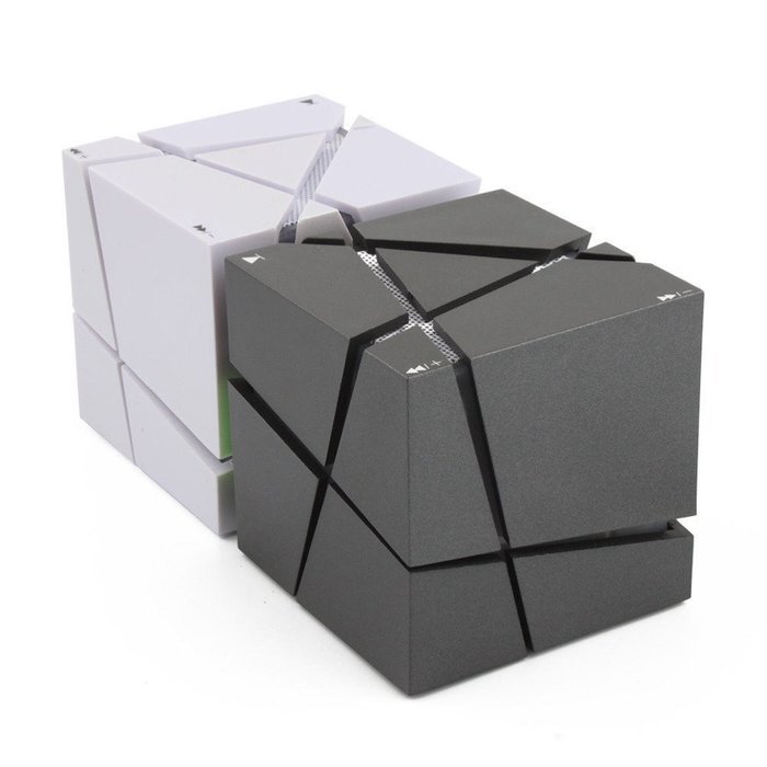 OKCSC(TM) Bluetooth 3.0 Colorful Speaker Magic Cube Square LED Portable Wireless SuperBass Stereo Mini Music Player... N19