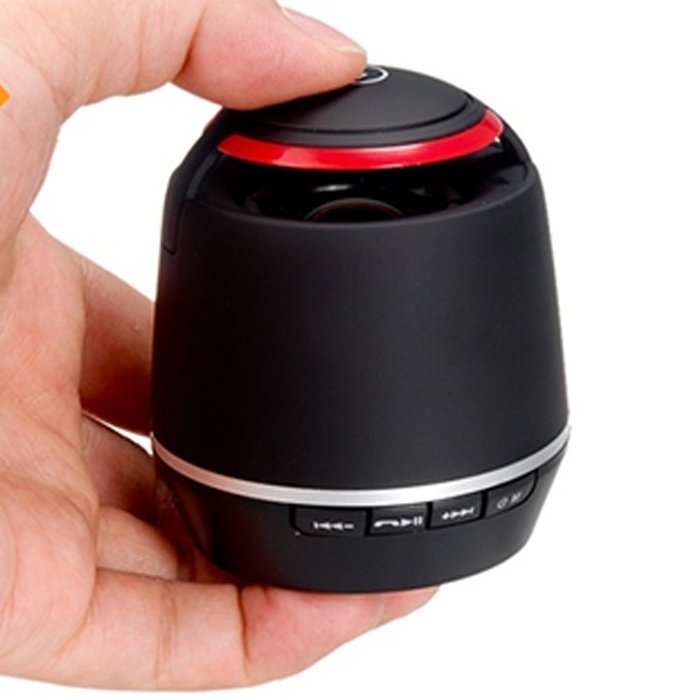 Pink Portable Handheld Bluetooth Speaker with Built-in microphone, FM Radio Mini Indoor & Outdoor Sports Hifi... N12