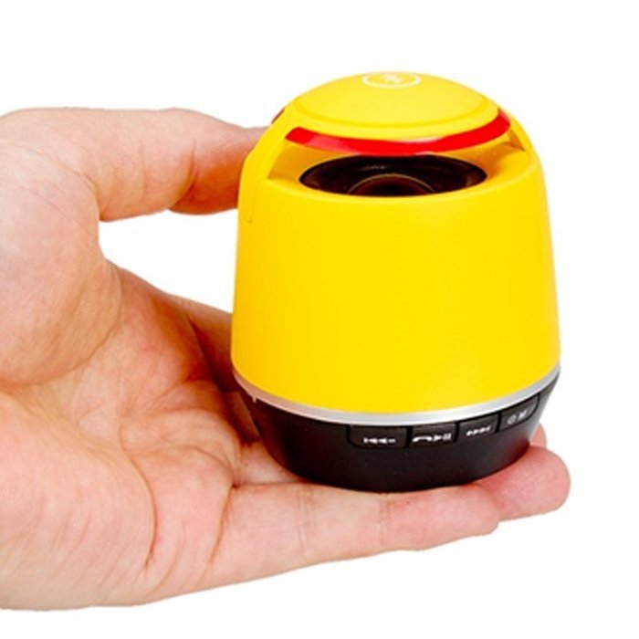 Pink Portable Handheld Bluetooth Speaker with Built-in microphone, FM Radio Mini Indoor & Outdoor Sports Hifi... N14