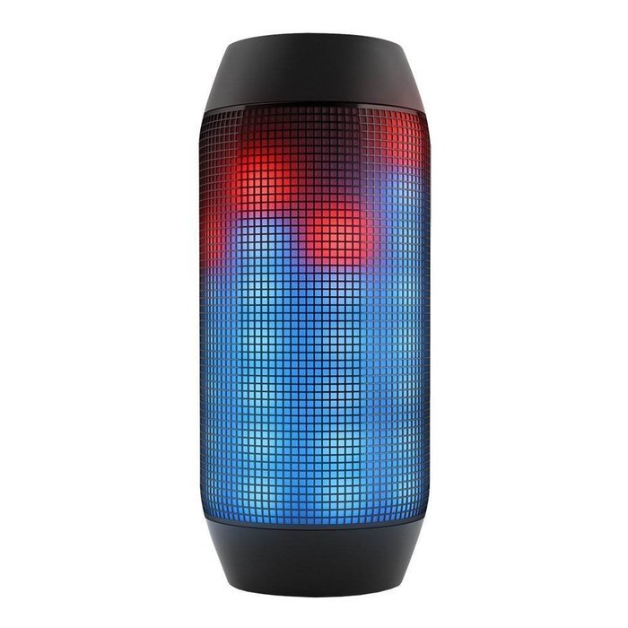 Leadzm Bluetooth Speaker, HD Sound Pulse Wireless Bluetooth Speaker with Dynamic LED Lights