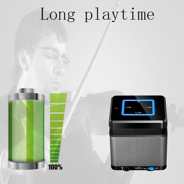 Ownstyle Subwoofer Portable Bluetooth Speaker,Wireless Bluetooth Speaker with High-def Sound for Smartphone ,Tablet... N5