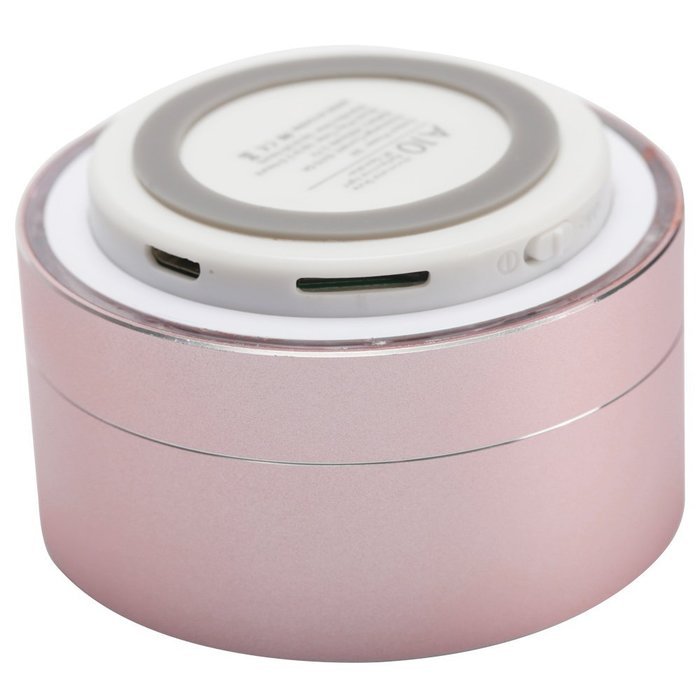 WESDAR Bluetooth Speakers with Lights For iPhone Android Bluetooth 4.0 - 5V 500mah Gray - Weight in 5.6oz, 114S-Gr N20