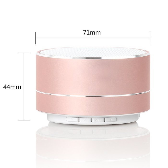 WESDAR Bluetooth Speakers with Lights For iPhone Android Bluetooth 4.0 - 5V 500mah Gray - Weight in 5.6oz, 114S-Gr N23
