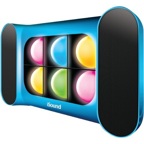 New ISOUND ISOUND-5244 iGlowSound Wired Speaker System (Blue)