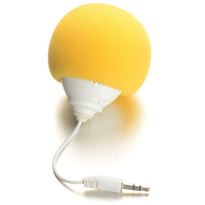 Sinduc Audio Speaker Mini Spherical Shape Stereo with Sponge for Phone MP3 Notebook PC Laptop Green N3
