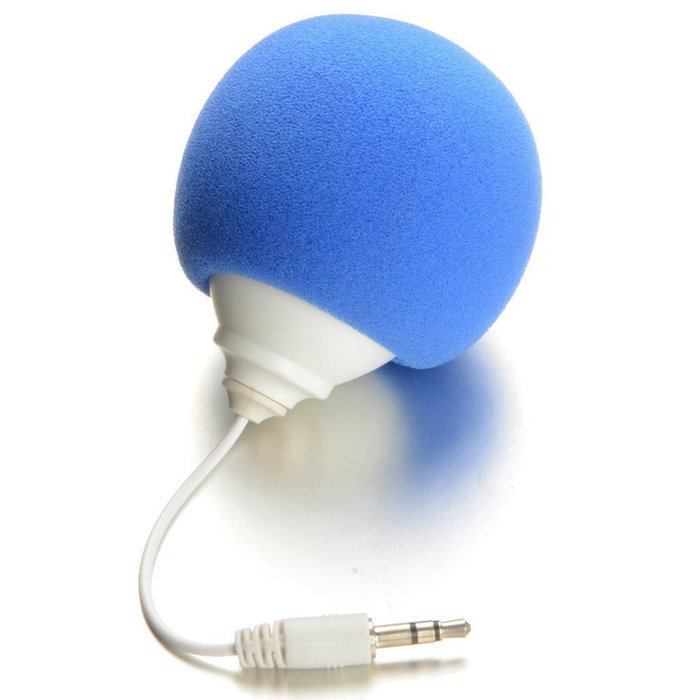 Sinduc Audio Speaker Mini Spherical Shape Stereo with Sponge for Phone MP3 Notebook PC Laptop Green N5