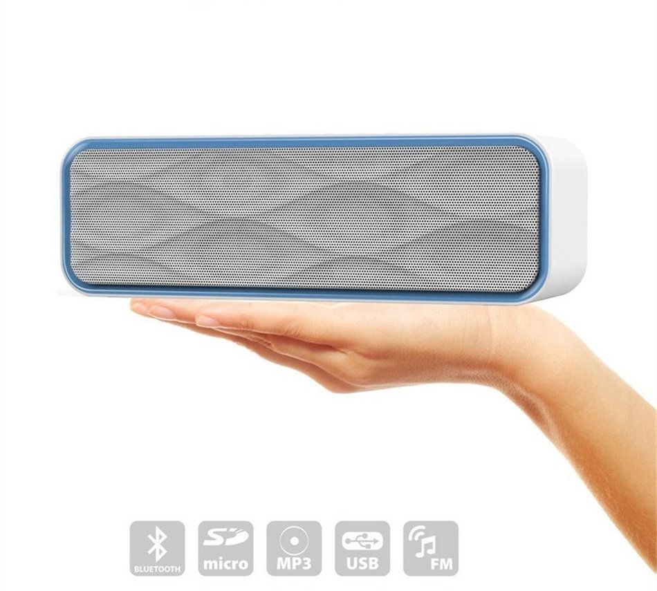 SinoPro Bluetooth Speaker Hi-Fi Portable Wireless Speaker with 10W Acoustic Drivers Dual Subwoofer Built-in Mic... N2