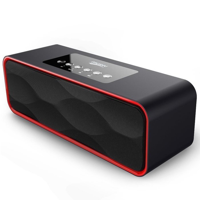 SinoPro Bluetooth Speaker Hi-Fi Portable Wireless Speaker with 10W Acoustic Drivers Dual Subwoofer Built-in Mic... N9