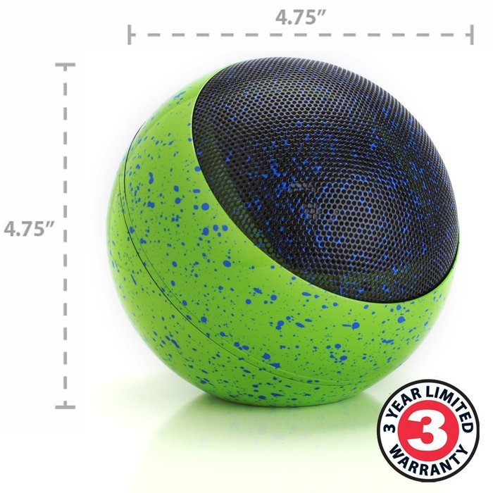 GOgroove Rechargeable Enhanced Bass Bluetooth Speaker with Powerful 5W Driver - Works With HTC , Google , Acer... N2