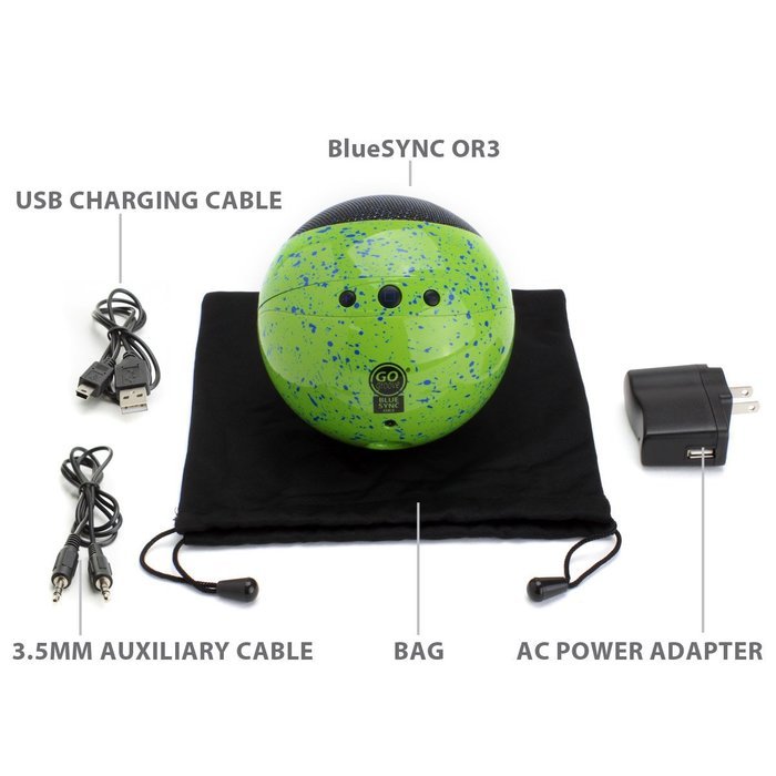 GOgroove Rechargeable Enhanced Bass Bluetooth Speaker with Powerful 5W Driver - Works With HTC , Google , Acer... N8