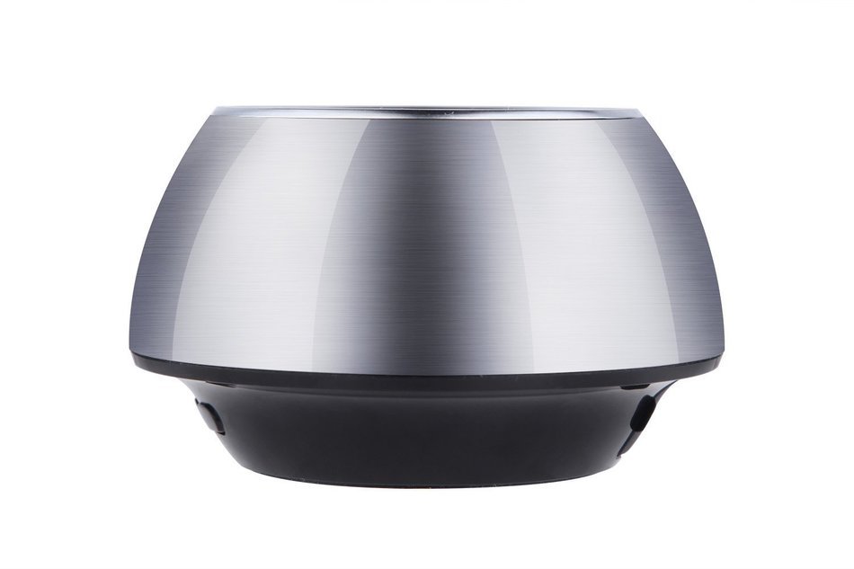 iKANOO BT001 Portable Bluetooth Speaker with Mushroom Shape and Microphone, Metallic N3