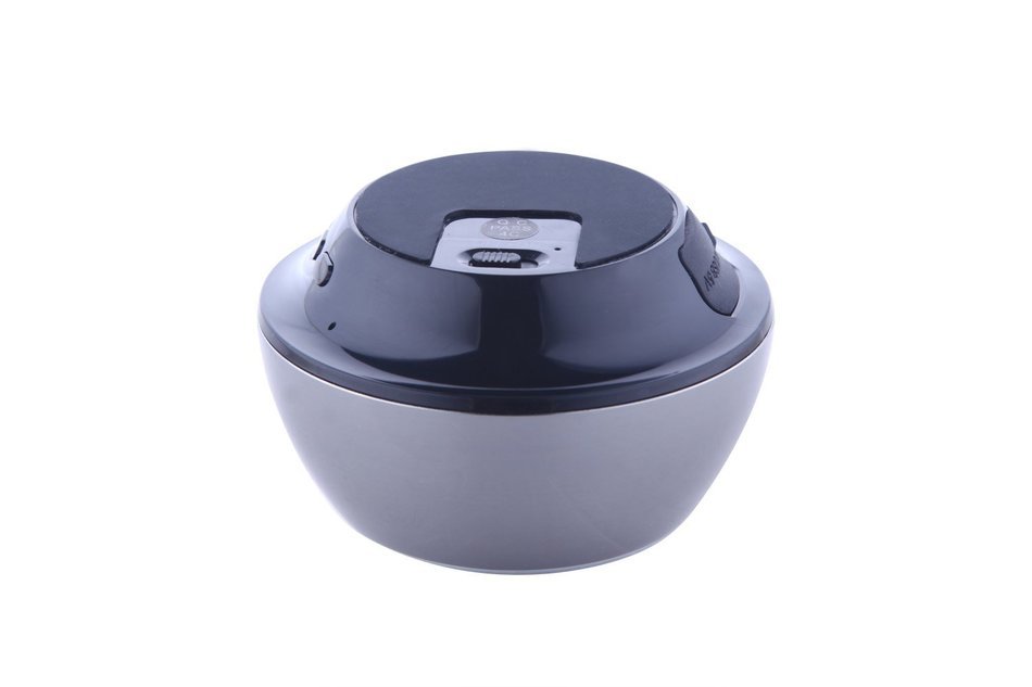 iKANOO BT001 Portable Bluetooth Speaker with Mushroom Shape and Microphone, Metallic N6