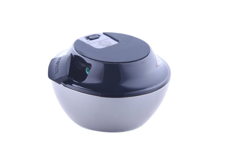 iKANOO BT001 Portable Bluetooth Speaker with Mushroom Shape and Microphone, Metallic N7
