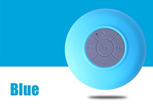 Portable Subwoofer Shower Waterproof Wireless Bluetooth Speaker Car Handsfree Call Music Suction Mic For IOS Android...