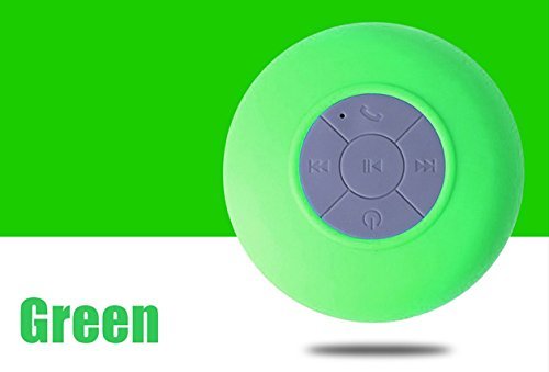 Portable Subwoofer Shower Waterproof Wireless Bluetooth Speaker Car Handsfree Call Music Suction Mic For IOS Android... N5