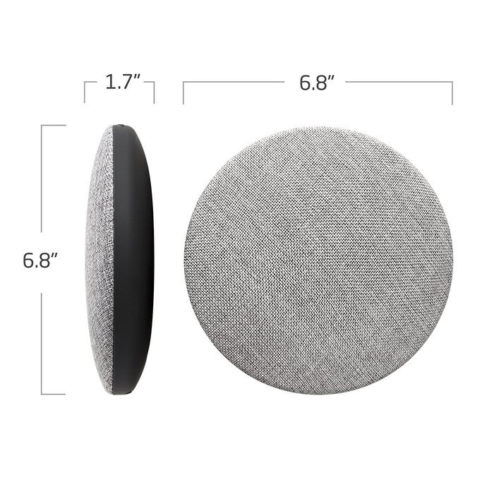 Photive Sphere Portable Wireless Bluetooth Speaker with Built In Stand- Graphite N9