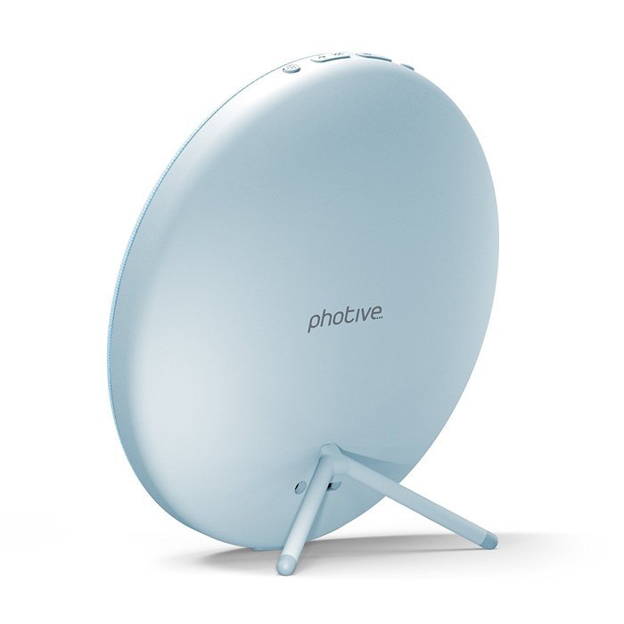 Photive Sphere Portable Wireless Bluetooth Speaker with Built In Stand- Graphite N25