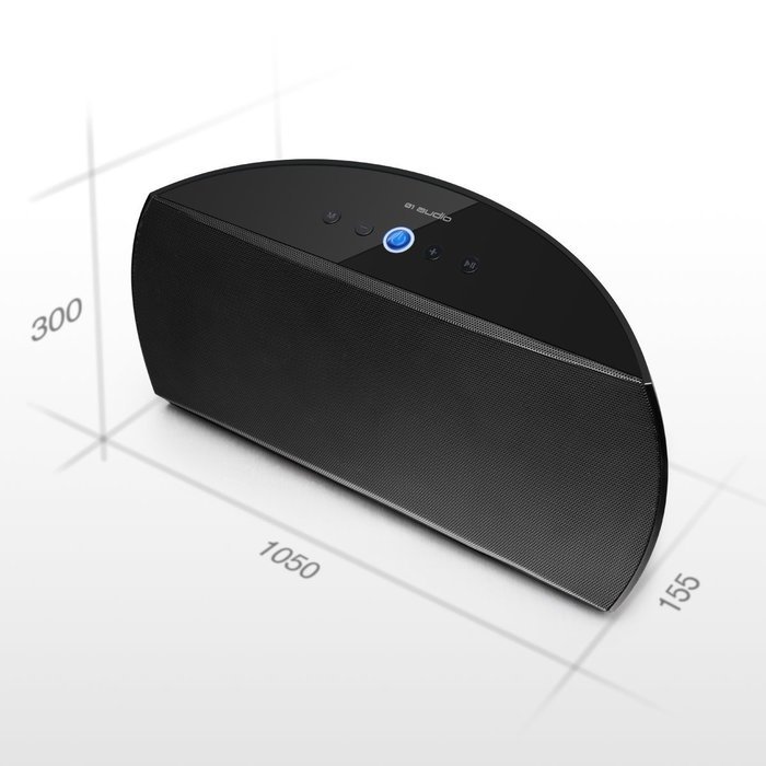 Bluetooth speakers, 01 Audio Quartet Eclipse Wireless speaker - Black N8