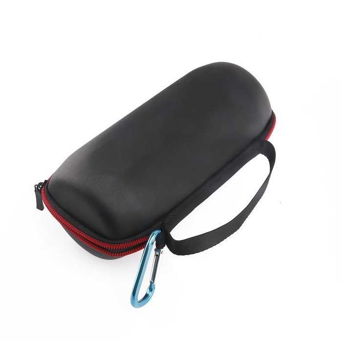 Foxnovo Portable Hand Carry PU Case Cover Organizer for JBL Charge2 Wireless Bluetooth Speaker (Black) N3